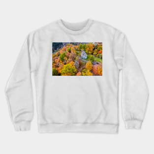 A feast of colors in Aspropotamos Crewneck Sweatshirt